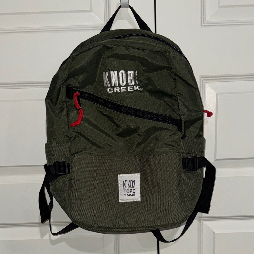 Knob Creek Olive Green Backpack